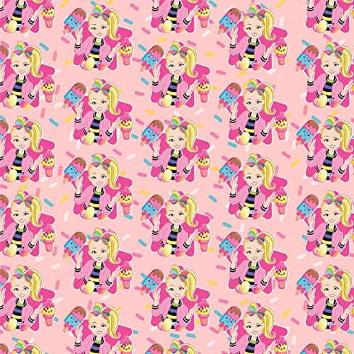 GRAPHICS & MORE JoJo Siwa Sweet Treats Gift Wrap Wrapping Paper Rolls