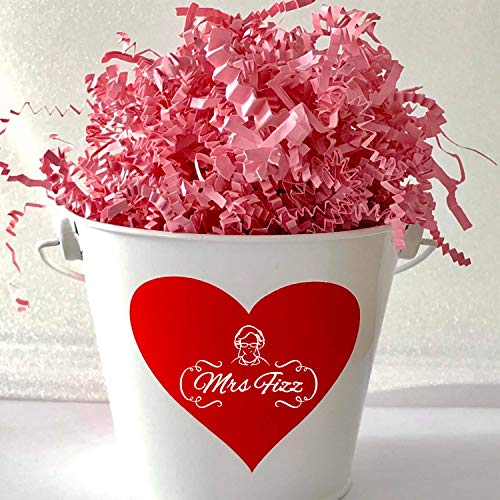 Mrs Fizz Crinkle Cut Paper Shred Filler for Packing and Filling Gift Baskets (.5 LB) Black