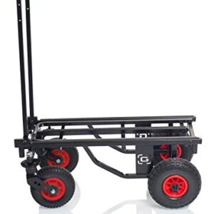 Gator Frameworks All-Terrain Folding Multi-Utility Cart with 30-52” Extension & 500 lbs. Load Capacity (GFW-UTL-CART52AT)