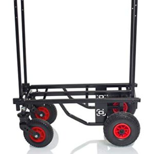 Gator Frameworks All-Terrain Folding Multi-Utility Cart with 30-52” Extension & 500 lbs. Load Capacity (GFW-UTL-CART52AT)