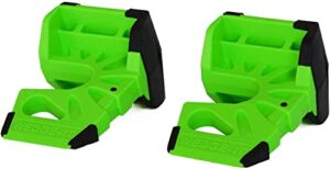 wedge-it – the ultimate door stop – lime green – two pack