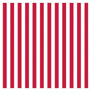 stripe printed gift wrap – 16′ x 30″, red, 1 pc