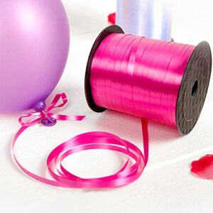 Curling Ribbon,1250 Yards Crimped Curling Ribbon Metallic Balloon Ribbon Shiny Wrapping Ribbon for Wedding, Birthday Party,Baby Shower, Crafts,Wrapping, Hair, School,5 Pack (Mixed Color 1)