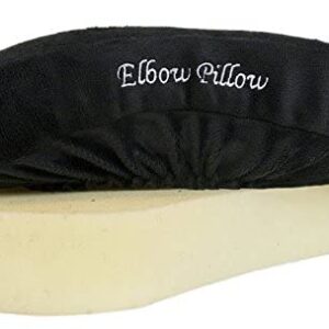 Elbow Pillow --- Jumbo Memory Foam Arm Rest Office Chair Arm Computer Pads - Universal Cushion Covers for Armrest and Elbow Relief (2 Pad Set)