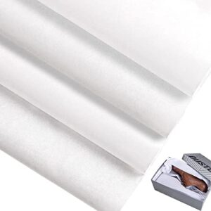 125 pack 20″ x 30″ acid free acid-free wrapping tissue paper, white unbuffered no lignin archival tissue paper, no acid paper for long-term packaging storing clothes textiles linens present wrap