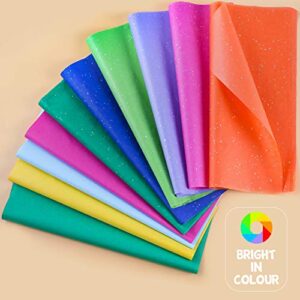 150Sheets Wrapping Tissue Paper, Tissue Paper Gift Wrap Colors of Rainbow Gift Tissue Paper for Gift Bags, 30 Colors