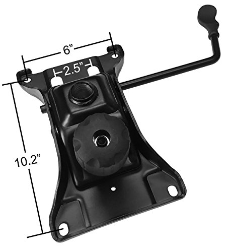 Heavy Duty Replacement Office Chair Swivel Tilt Control Seat Mechanism w/ 6" x 10.2" Mounting Holes - S2979-HD