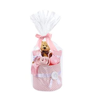 Clear Basket Bags, 24" x 30" Large Clear Cellophane Wrap for Baskets & Gifts Pack Of 18 Thickness 0.75 Mil