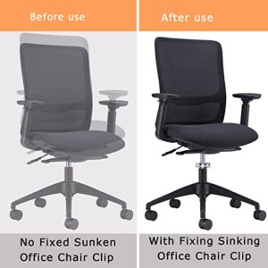 Anrkets Fix Sinking Office Chair, Avoid Sinking of Office Chair Height, Adjustable Height Office Chair Saver for Stop Sinking Without Cylinder Replacement