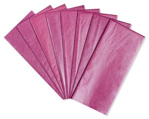 papyrus sparkle pink tissue paper for gifts, decorations, crafts, diy and more (8-sheets)