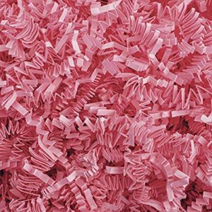 pink shred, 2 lb – gift wrap crinkle & filler paper shred