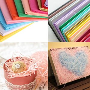 120 Sheets Colored Tissue Paper Bulk Wrapping Craft Paper 20 x 26" for Art Gift Tissue Decoration (24 Colors)