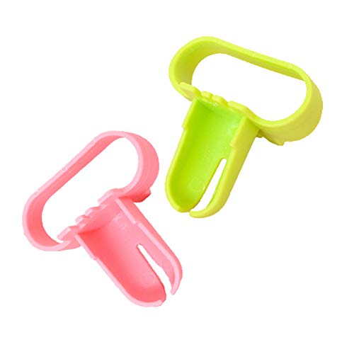 PASOCON 4 Pieces Balloon Tying Tool Device Balloons Knot Tools for Shower Party Wedding Birthday Decoration (4 Color)