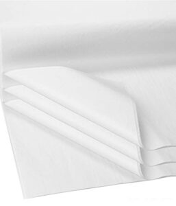 flexicore packaging | gift wrap tissue paper | size: 15×20 | acid free (white, 100 sheets)