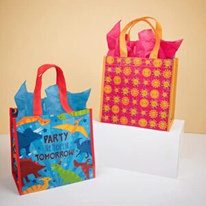 Stephen Joseph, Medium Recycled Gifts Bags, Gift Bag with Handles, Kids Gifts Bag, Reusable Gift Bag, Birthday Party Gift Bag, Shopping Bag