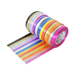 13 colors curling ribbon, 5mm 142 yards curling string balloon ribbons, balloon ribbons set for florist bows, crafts, balloons, wedding or birthday party decoration(13pcs)