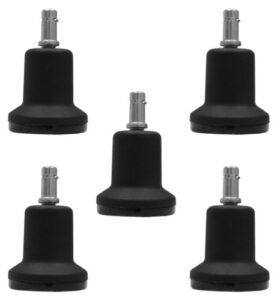 replacement office chair or stool bell glides – high profile (5 pack) – s0007