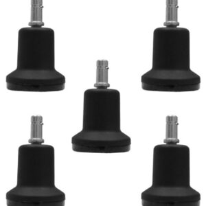 Replacement Office Chair or Stool Bell Glides - High Profile (5 Pack) - S0007