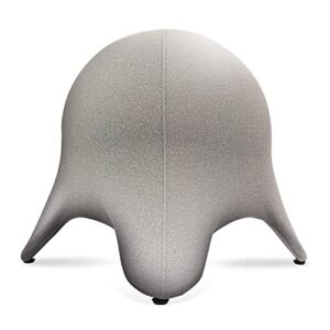 enovi starfish ball chair, yoga ball chair exercise ball chair ergonomic design for home office desk, stability ball & balance ball seat to relieve back pain, 24in, fg