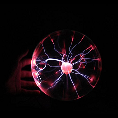 RioRand Plasma Ball USB Lamp Light Or Battery Powered, 4''X4''X6''