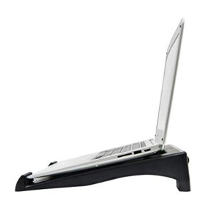 DAC Ventilated Height and Angle Adjustable Laptop Stand Riser for Desk, Non-skid, Cable Management Included 2.6" x 11.5" x 13"