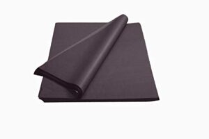 crown 480 sheets bulk pack black tissue paper gift wrap – ream of paper – 15 inch. x 20 inch. wrapping tissue paper – for scrapbooking paper, art n crafts, wrapping christmas gifts and more!!