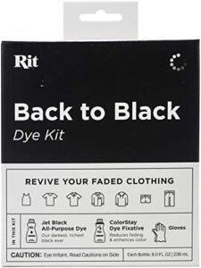 nakoma products 85857 rit tie dye kit back2black, back to black