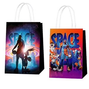 Party Favor Bag 16 Pack Paper Bags Basketball Sweet Candy Gift Bags and Party Decorations Supplies