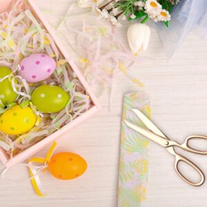 Whaline 120pcs Easter Tissue Paper, Spring Patterned Gift Wrapping Paper Sheets Art Paper Crafts for DIY, Gift Bags, , Birthday and Wedding Gift Packing