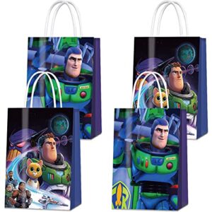 vdesfueby 16 pack buzz lightyear party gift bag birthday gift bag snack goodies bag kids party supplies