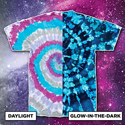 Tulip Glow in The Dark Cosmic 4-Color Tie-Dye Kit with Glow Mix