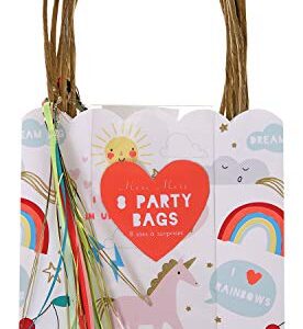 Meri Meri, Rainbow & Unicorn Party Bags, Birthday, Party Decorations