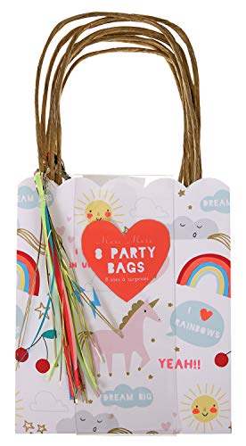 Meri Meri, Rainbow & Unicorn Party Bags, Birthday, Party Decorations