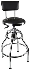 olympia tools 82-738 adjustable hydraulic stool, black