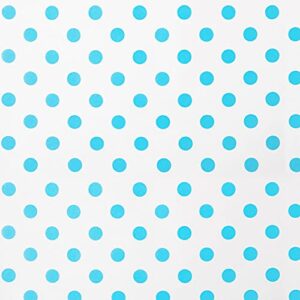 mr five blue polka dot baby shower tissue paper bulk,20″ x 28″,blue gift wrapping tissue paper for gift bags,baby shower tissue paper for boy,30 sheets