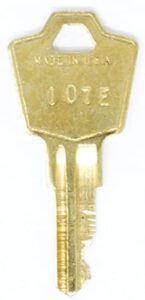 hon 107e file cabinet replacement keys: 2 keys