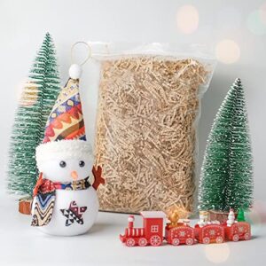 TCAIRG Crinkle Cut Paper Shred Filler (1/2 LB) for Gift Wrapping and Basket Filling - Kraft Shredded Paper for Gift Box, Box Confetti Shredded, Box Stuffing