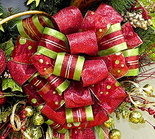 Pro Bow - The Hand Bow Maker (Large), Patented - Make Custom 3 Ribbon Bows for Holiday Wreaths and More