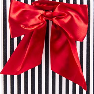 Hallmark Signature 10" Large Gift Bag with Tissue Paper (Red Bow) for Birthdays, Valentine's Day, Sweetest Day and More