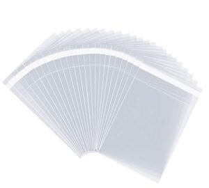 pack it chic – 3” x 5” (1000 pack) clear resealable polypropylene bags – fits 3x5 prints & photos – self seal