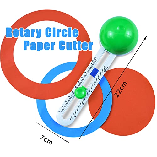 4-12 Inch Circle Punch/Circle Cutter,Art & Craft Supplies & Tool,Scrapbooking & Stamping Supplies Kit,Sticker Cutter,Art Sets,Large Hole Punch,Paper Punches for Crafting,Circle Cutter for Paper Crafts