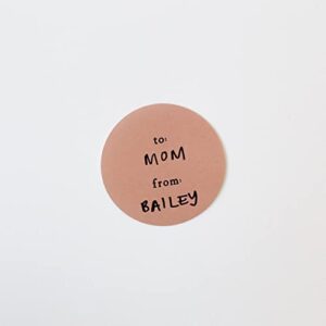 Sisterly Market to from Gift Tag Stickers (Multicolored)