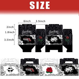 16pcs Cholo Lowrider Party Bags for Early 2000s Old School Theme Birthday Party Supplies Gift Goody Treat Candy Boxes Girls Cholo Lowrider Birthday Decorations