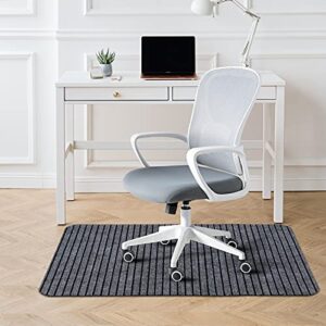 Office Chair Mat for Hardwood Floor and Tile Floor, Anti-Slip, Non-Curve, Non-Toxic Desk Chair Mats for Rolling Chair, Computer Chair Mat for Gaming 0.16" Thick 35" X 47" Rectangle