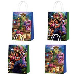 16 packs of magic house paper bag theme party gift bag birthday gift bag snack candy bag childrens party supplies