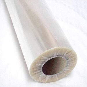 tytroy 15in roll containing folded 30in x 100ft crystal clear 2.5mil gift wrapping cellophane roll perfect for fruit/gift baskets treats/favors flowers desserts xmas birthday arts & crafts wrapping or decorations (folded 30in x 100ft)
