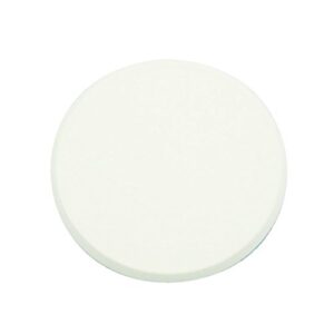 prime-line mp9270 wall protector, 3-1/4 in, smooth surface, rigid vinyl, white, self-adhesive backing, pack of 5