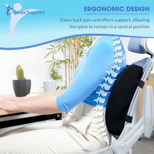 Lumbar Support Pillow for Office Chair - Back Comfort