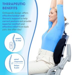 Lumbar Support Pillow for Office Chair - Back Comfort