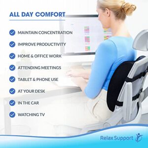 Lumbar Support Pillow for Office Chair - Back Comfort